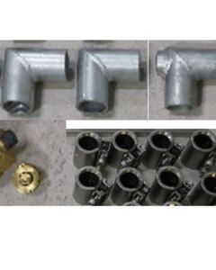 Room heating mounting set no. 4 1"